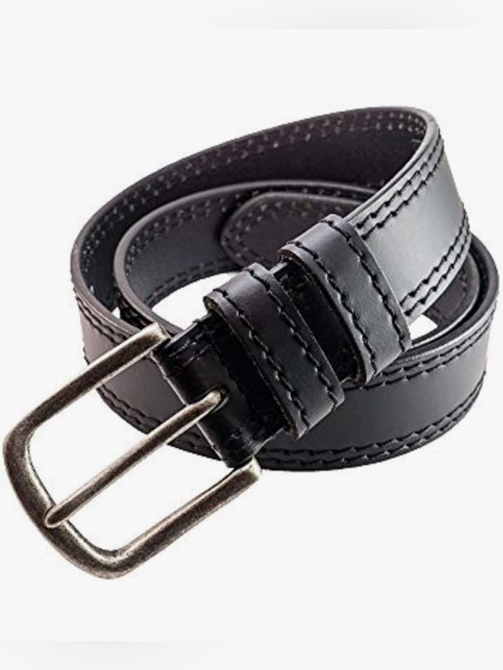 Black Leather Belt NWOT